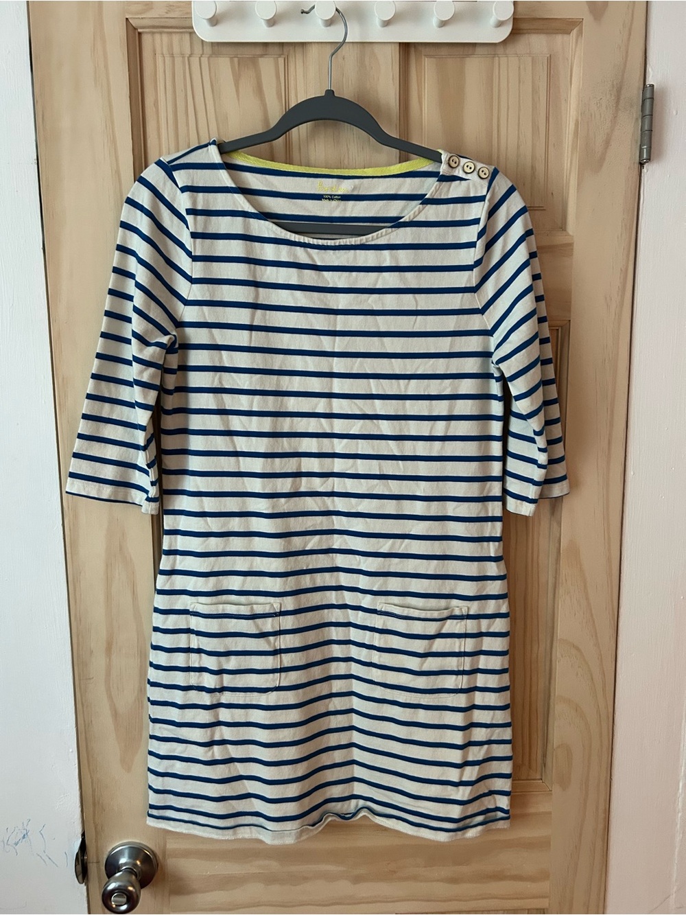 Boden Striped Boatneck Tunic